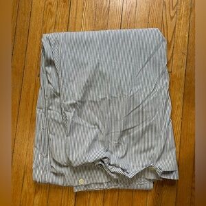 Au Lit Fine Linens - Twin Striped Duvet Cover